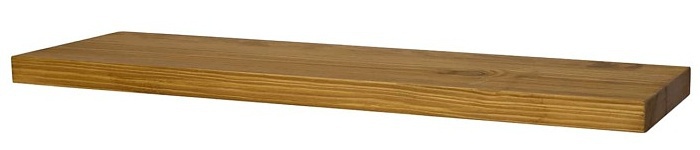 Nástenná polica cos 23 - šírka 120cm - k01 svetlá borovica.

 

Ponúkaná masívna polica je určená na zavesenie na stenu. Jej šírka je 120cm a dostatočná hrúbka 4cm zaistí pohodlné umiestnenie kníh, dekorácií a iných predmetov. Nosnosť police je cca 12kg.

 

Nábytok z masívu ponúkame v niekoľkých odtieňoch morenia.

 

Rozmery nástennej police COS 23 sú 120x4x25cm (š, v, h).


Z dôvodu výroby masívneho nábytku na zákazku, sme nútení požadovať od zákazníka zálohu v minimálnej výške 40 EUR podľa hodnoty nábytku.