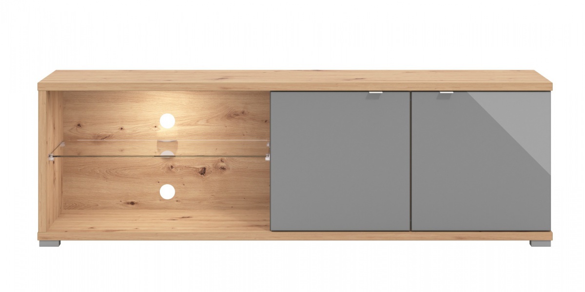 Tv stolík 160 s vnútorným osvetlením abuela - dub artisan/šedá.

 

TV stolek bude oporou pro vaši televizi a zároveň úložným prostorem pro případné televizní příslušenství.

 

Rozměry TV stolku 160 Abuela jsou 157,5x50,5x40cm (š, v, h).

 

Veškeré produkty z kolekce Abuela najdete níže v souvisjících produktech.