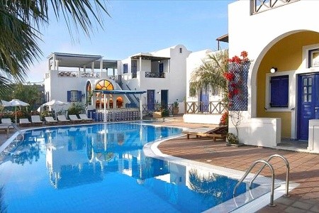 Grécko Santorini Kouros Village 5 dňový pobyt Raňajky Letecky Letisko: Praha September 2026 (18/09/26-22/09/26)