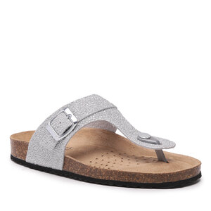 Žabky Geox - D Brionia K D35LSK 000CF C1019 Silver.