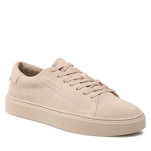 Sneakersy Calvin Klein - Low Top Lace Up Sue HM0HM00989 Silver Mink A04.