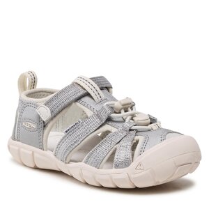 Sandále Keen - SeaCamp II Cnx 1027414 Silvr/Star White.