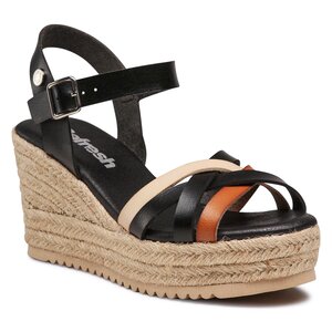 Espadrilky Refresh - 170799 Black.