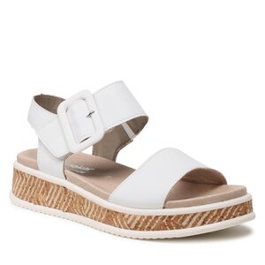 Sandále Rieker - W0800-80 Weiss.
