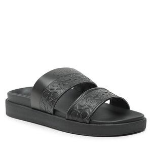 Šľapky Calvin Klein - Ergo Slide - Hf Mono HW0HW01535 Blacko Mono 0GN.