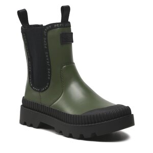 Členková obuv s elastickým prvkom Pepe Jeans - Gum Chelsea PLS50466  Regent Green  692.