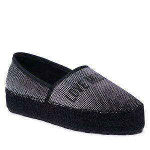 Espadrilky LOVE MOSCHINO - JA10343G1GIGC000 Nero/Nero.