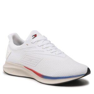 Sneakersy Tommy Hilfiger - Ts Sleek 5 Sock FD0FD00055  White YBR.