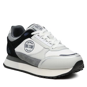 Sneakersy Big Star Shoes - LL274370 Grey/White.