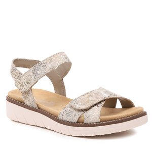 Sandále Remonte - D2049-62 Beige Kombi.