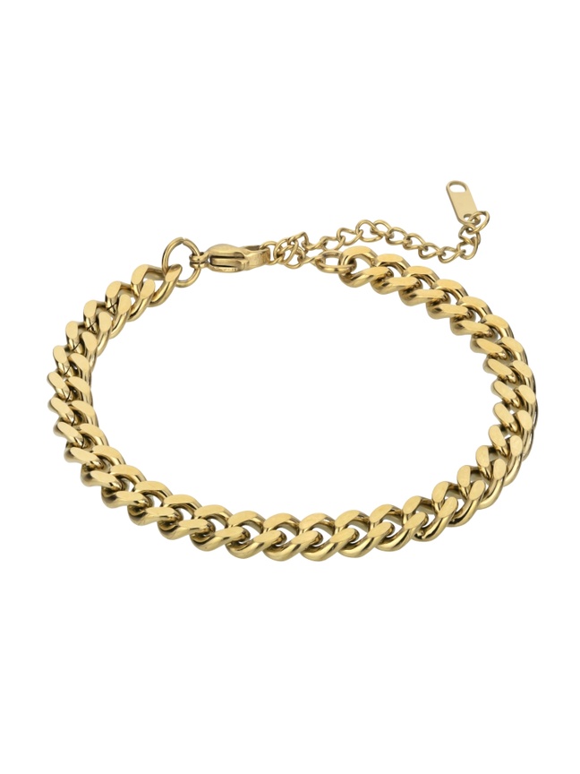 Marc Malone Pozlátený retiazkový náramok Raegan Gold Bracelet MCB23053G.