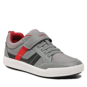Sneakersy Geox - J Arzach Boy J164AA0MEFUC0051 D Grey/Red.