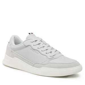 Sneakersy Tommy hilfiger - Elevated Cupsole Leather Mix FM0FM04358 Light Cast PSU.