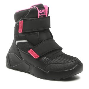 Čižmy Crosby - 228130/05-02W Black/Fuchsia.