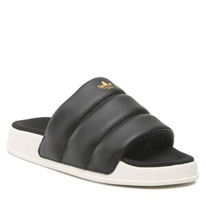 Šľapky adidas Originals - adilette Essential W FZ6162 Cblack/Owhite/Goldmt.