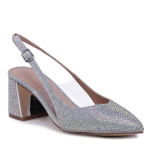 Sandále Menbur - 23723 Silver 09.