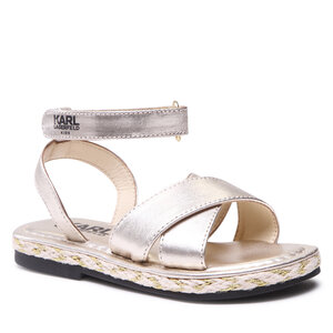 Sandále KARL LAGERFELD - Z19102 Gold Yellow 576.