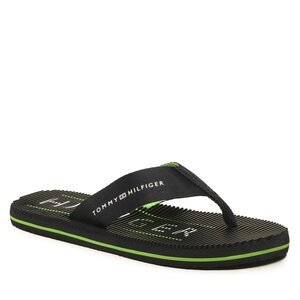 Žabky Tommy Hilfiger - Massage Footbed Beach Sandal FM0FM04474 Desert Sky DW5.
