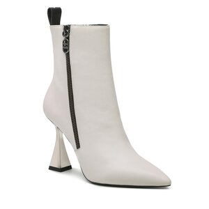 Členková obuv KARL LAGERFELD - KL32054 White Lthr.