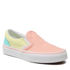 Tenisky Vans - Classic Slip-On VN0A5KXMJBW1 Pastel Block Multi/White.