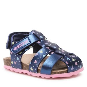 Sandále Geox - B Sandal Chalki Girl B252RA000NFC0694 M Navy/Pink.