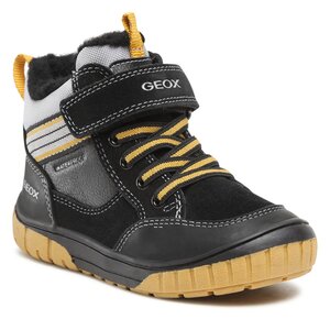Šnurovacia obuv Geox - B Omar B.Wpf A B262DA 022ME C0054 S Black/Yellow.