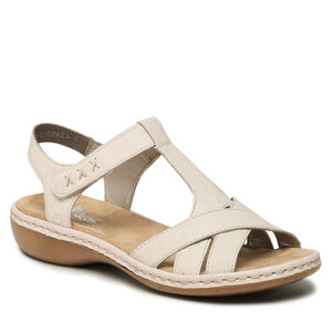 Sandále Rieker - 65919-60 Beige.
