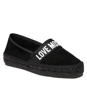 Espadrilky LOVE MOSCHINO - JA10482G0GIG0000 Nero.