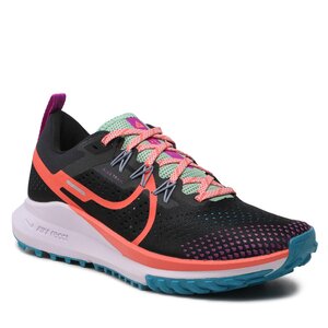 Topánky Nike - React Pegasus Trail 4 DJ6158 003 Black/Magic Ember/Vivid Purple.