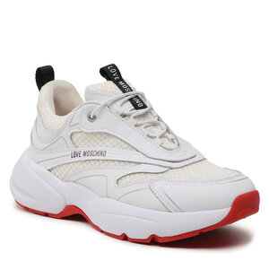 Sneakersy LOVE MOSCHINO - JA15025G1GIQ310A Bianco.