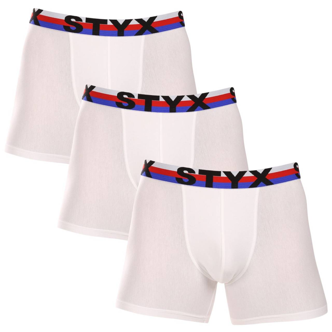 3PACK pánske boxerky Styx long športová guma biele trikolóra (3U2061) S, trenky.
Športové boxerky Styx ponúkajú dokonalý komfort
Pánske boxerky Styx ponúkajú maximálne pohodlie na každodenné nosenie.
V tomto balení získaš za skvelú cenu hneď 3 podarené kúsky, takže sa ti nestane, že by si na ďalší zápas nemal čo na seba.
Spodná bielizeň Styx – špičková kvalita za skvelú cenu
Spodná bielizeň Styx patrí k našim privátnym značkám, takže všetky kúsky sme otestovali na vlastnej koži.