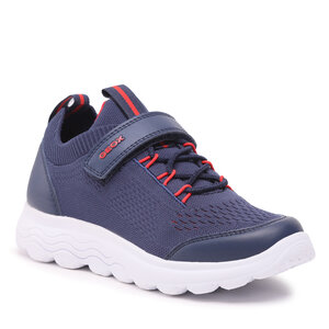 Sneakersy Geox - J Spherica Boy J26H7C06KBCC0735 S Navy/Red.