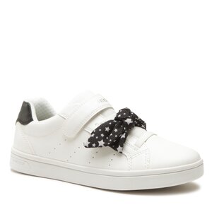 Sneakersy Geox - J Djrock Girl J354MC000BCC0404 D White/Black.