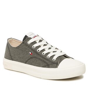 Plátenky Tommy Hilfiger - Low Cut Lce-Up T3X9-32827-0890 S Black 999.