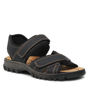 Sandále Rieker - 25051-01 Schwarz.