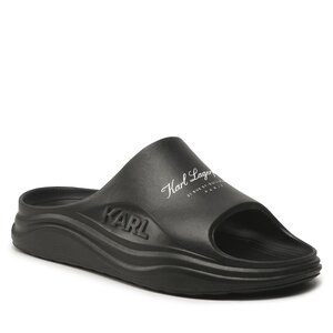 Šľapky KARL LAGERFELD - KL75007 Black Eco Eva.