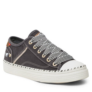 Plátenky Mustang - 1376-303-9 Schwarz.