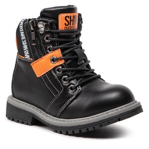 Čižmy Shone - 1738-065 Black.