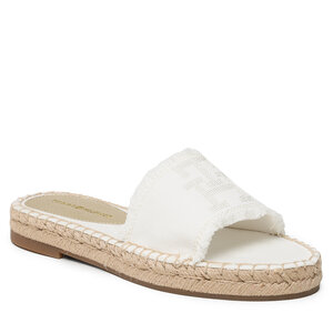 Espadrilky Tommy Hilfiger - Flat Sandal FW0FW07103 Ecru Denim 0LE.