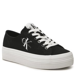 Tenisky Calvin Klein Jeans - Vulc Flatform Essential Mono YW0YW01030 Black BDS.