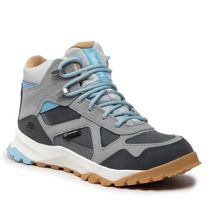 Trekingová obuv Timberland - Lincoln Pk LiteMid F/L Wp TB0A42TK0331 Md Grey Lthr W Blue.