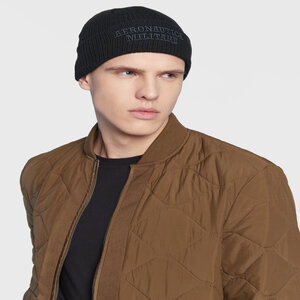 Čiapka Aeronautica Militare - Cuffia 222CU043L488 Jet Black 34300.