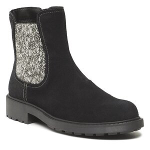 Členková obuv Clarks - Opal Sky 261678274 Black Sde.