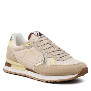 Sneakersy Pepe Jeans - Brit Heritage W PLS31474 Off Lace 817.