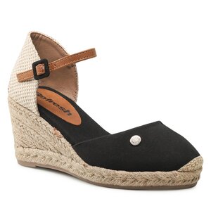 Espadrilky Refresh - 170743 Black.