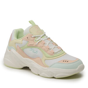 Sneakersy Fila - Collene Cb Wmn FFW0046.13202 Marshmallow/Pear Sorbet.