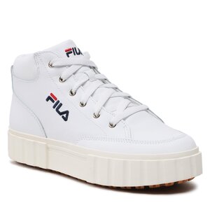 Sneakersy Fila - Sandblast Mid Wmn FFW0187.10004 White.