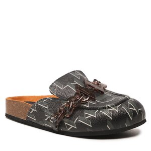 Šľapky KARL LAGERFELD - KL80441M Black Pu w /Grey.