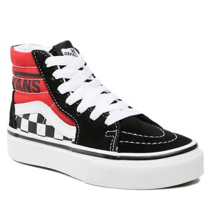 Sneakersy Vans - Sk8-Hi VN000D5F4581 Logo Black/Red.
