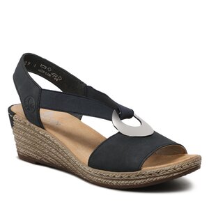 Sandále Rieker - 624H6-14 Blau.